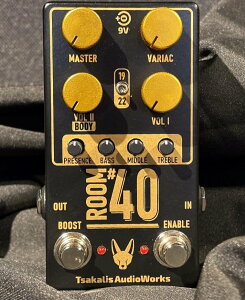 《アンプ・エフェクターセール品》Tsakalis Audio Works / ROOM#40 Amp In a Box ギタープリアンプ オーバードライブ タスカリスオーディオ【国内正規品】【新宿店】