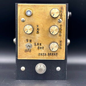 Temperament FX / TEMPERAMENT OVERDRIVE Black with Blass Plate �y�V�h�X�z