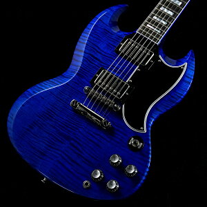 Gibson Custom Shop / Dealer Select SG Custom Figured Top Gloss Blue Widow(d:3.41kg)yS/N:CS 500779zyaJXzyAEgbgz