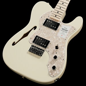 Fender / Made in Japan Traditional 70s Telecaster Thinline Olympic White(d:2.97kg)yS/N:JD25003262zyaJXzyYRKz