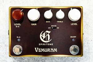 Vemuram / SPIRITONE Overdrive Char Signature ���F������ �I�[�o�[�h���C�u