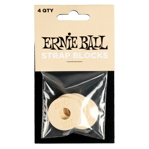 ERNIE BALL / 5624 Strap Blocks - Cream - 4 Pack �X�g���b�v���b�N �y���l�X�z