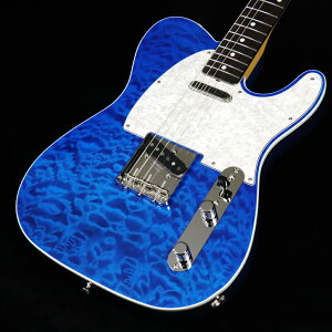 Fender / ISHIBASHI FSR MIJ Traditional 60s Custom Telecaster Quilted Maple Top Ash Back Translucent Blue ySN JD25000128z y~cXzyYRKz
