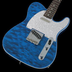 Fender / ISHIBASHI FSR MIJ Traditional 60s Custom Telecaster Quilted Maple Top Ash Back Translucent Blue tF_[yS/N JD25000138zy䒃m{XzyYRKz