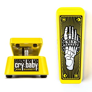 Jim Dunlop / KH95Y Kirk Hammett Cry Baby Wah Yellow Sparkle Edition �J�[�N�E�n���b�g�y�a�J�X�z