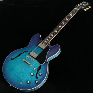 sTtt(摜) Gibson USA / Exclusive ES-335 Figured Blueberry Burst [3.57kg] Mu\ Z~AR GLM^[ ES335 yS/N 221540152zyrܓXzyYRKz