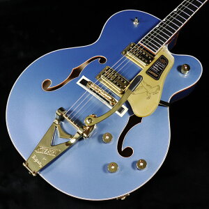 Gretsch / Falcon Hollow Body with String-Thru Bigsby and Gold Hardware Cerulean Smoke yʌViz ySN JT24103777z ylzy~cXz