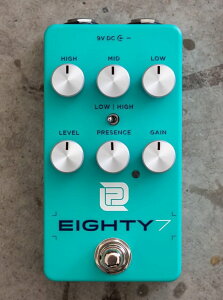 LPD Pedals / Eighty 7 OverDrive/Distortion I[o[hCu fBXg[V ylXz