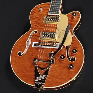 Gretsch / Limited Edition Falcon Center Block Jr. with Bigsby Quilted Maple Ebony Roundup Orange S/N:JT25041329 yS֋Xz