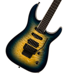 Jackson / Pro Plus Series Soloist SLA3Q Ebony Fingerboard Amber Blue Burst WN\ [BAEgbg]y䒃m{Xz