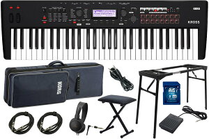 KORG / KROSS2-61 MB �L�[�{�[�h�x���`�t���X�^�[�g�Z�b�g�y�a�J�X�z
