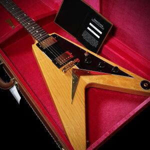 Gibson Custom Shop / 1958 Korina Flying V Reissue VOS Natural Black Pickguard yS/NF841657zypRXz