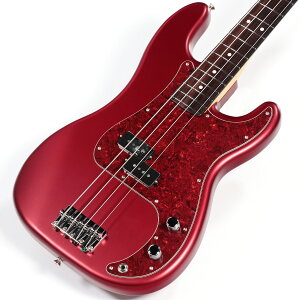 Fender / FSR Collection Hybrid II Precision Bass Satin Candy Apple Red with Matching Head tF_[ [{]