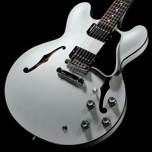 Gibson Custom Shop / Dealer Select 1961 ES-335 Gloss All Silver with Black Stinger(d:3.81kg)yS/N:150065zyaJXzsaJXZ[t