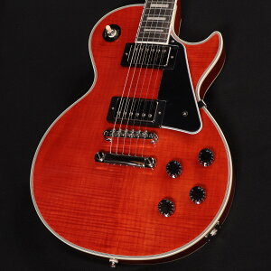 Epiphone / Inspired by Gibson Les Paul Custom Figured Transparent Red [Exclusive Model] S/N:25041525372 yS֋Xz