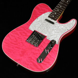Fender / ISHIBASHI FSR MIJ Traditional 60s Custom Telecaster Quilted Maple Top Ash Back Translucent Pink ySN JD25008398z y~cXz