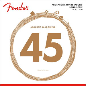 Fender / 8060 Acoustic Bass Strings Phosphor Bronze Long Scale, .45-.100 Gauges AR[XeBbNx[X