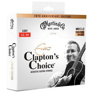 Martin / MEC-12 Light Clapton�fs Choice 20TH ANNIVERSARY EDITION �A�R�[�X�e�B�b�N�M�^�[�� �y�����X�z