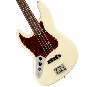 Fender/ American Professional II Jazz Bass Left-Hand Rosewood Fingerboard Olympic White tF_[ypz[BAEgbg]y䒃m{Xz