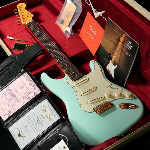 Fender Custom Shop / Custom Built 1960 Stratocaster Closet Classic Surf Green gI胂fhyS/N R139438 zyaJXz
