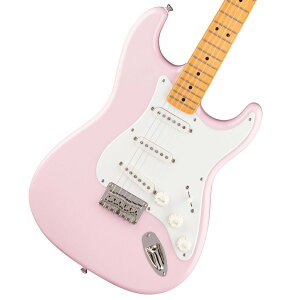 Squier by Fender / Classic Vibe '50s Stratocaster HT Maple Fingerboard Parchment Pickguard Shell Pink XNC[ ylXz