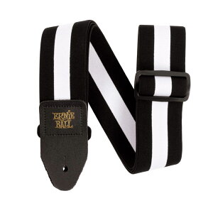 ERNiE BALL / PO5327 Comfort Stretch Guitar Strap/Bass Strap Racer White