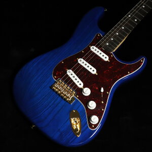 Fender / ISHIBASHI FSR MIJ Traditional 60s Stratocaster Ash Body w/57-62 Pickups Blue Transparent ySN JD25015394z y~cXz