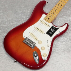 Fender / Player II Stratocaster Maple Aged Cherry Burst Chambered AshyVhXz