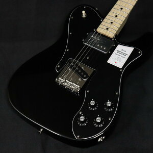 Fender / Made in Japan Traditional 70s Telecaster Custom Maple Fingerboard Black ySN JD25009547z y~cXz