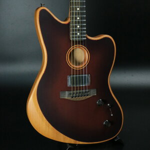 Fender / American Acoustasonic Jazzmaster All-Mahogany Ebony Bourbon BurstyS/N US252953AzyAEgbgzyÉhXzyYRKz