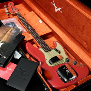 Fender Custom Shop/ MBS 1962 Jazz Bass Aged Fiesta Red 3-Tone Sunburst by Jason SmithyS/N:R139058zy䒃m{Xzy10/18lIz