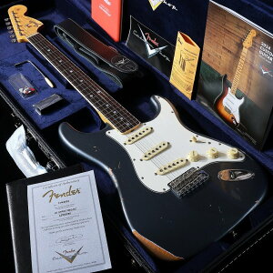 Fender Custom Shop / 1967 Stratocaster Relic/CC Headware Aged Charcoal Frost Metallic【S/N CZ582298】【御茶ノ水本店】【8/3 値下げ!】