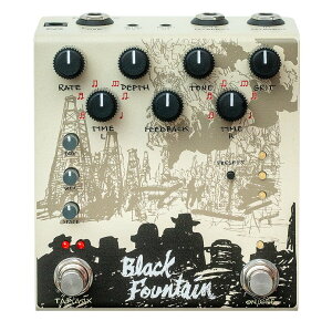 Old Blood Noise Endeavors / Black Fountain Stereo Cream Oil Can Inspired Delay + More �I�C���ʃf�B���C �f�B���C�y�䒃�m���{�X�z