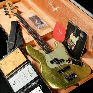 Fender Custom Shop / Limited Edition Jazz Bass Special Journeyman Relic Chartreuse Sparkle(d:4.29kg)yS/N:CZ585359zyaJXz