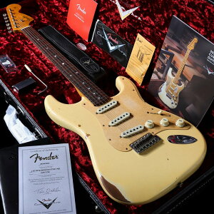 Fender Custom Shop / Limited Edition Big Head Stratocaster Relic Aged Vintage WhiteyS/N CZ571720zy䒃m{Xzy8/3 lIz