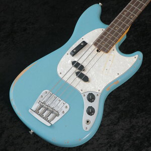 Fender Mexico / JMJ Road Worn Mustang Bass Daphne Blue Rosewood yS/N MX25050158zy䒃m{Xz