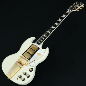 Epiphone / Inspired by Gibson Custom 1963 Les Paul SG Custom with Maestro Vibrola Classic WhitesTtt[3.62kg]yrܓXz