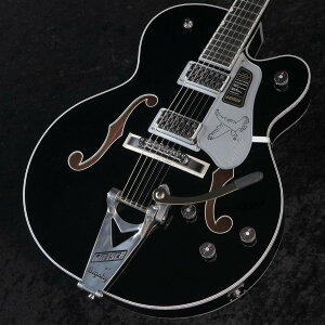 Gretsch / Falcon Hollow Body with String-Thru Bigsby and Chrome Hardware Ebony Fingerboard Black Ob`yS/N JT25093163zy䒃m{Xz