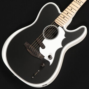 Fender / LTD Jack White Triplesonic Acoustasonic Telecaster Satin Arctic White with Black Top S/N:JWA25061 yS֋XzyYRKz