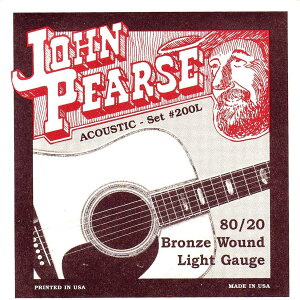 John Pearse / 200L 80/20 Bronze 12-53 �A�R�[�X�e�B�b�N�M�^�[�� 80/20�u�����Y��