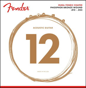 Fender / 860L Phosphor Bronze Dura-Tone Coated 12-53 AR[XeBbNM^[ R[eBO tHXt@[uY