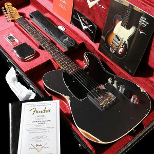 Fender Custom Shop / Limited Edition HS Telecaster Custom Relic Aged Charcoal Frost MetalicyS/N CZ584009zy䒃m{Xzy10/18lIz