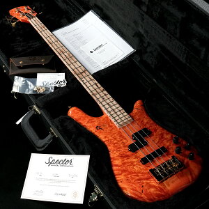 Spector / Custom Shop NS-2 Mappa Burl Inferno Red(d:3.73kg)yS/N:2094zyaJXz