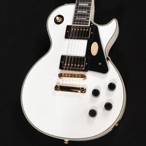Epiphone / Inspired by Gibson Les Paul Custom Alpine White S/N:25041527147 yS֋Xz