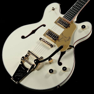 Gretsch / Falcon Center Block LTD with String-Thru Bigsby and Gold Hardware Ebony Fingerboard Vintage White(d:4.17kg)yS/N:JD25072027zyaJXz