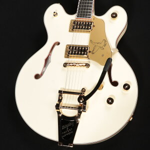 Gretsch / Falcon Center Block LTD Bigsby and Gold HW Ebony Vintage White S/N:JT25062035 yS֋Xz