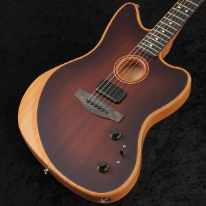 Fender / American Acoustasonic Jazzmaster All-Mahogany Ebony Fingerboard Bourbon Burst yS/N US253097Azy䒃mHARVEST_GUITARSzyYRKz