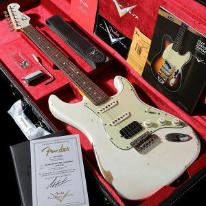 Fender Custom Shop / Master Built 1963 Stratocaster HSS Relic Olympic White by Andy Hicks【S/N R143735】【御茶ノ水本店】