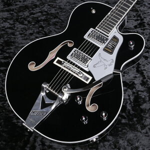 Gretsch / Falcon Hollow Body Bigsby Chrome Hardware Ebony FB Black�y�����W���݌ɃA�E�g���b�g�����z�y�V�h�X�z�y�l�����z