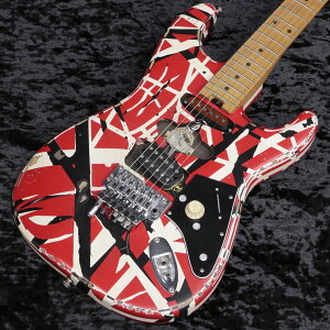 EVH / Striped Series Frankie Red/White/Black RelicyVhXz